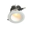 YASKR Oczko podtynkowe Pik LED białe RL0106-CCT-WH