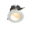 YASKR Oczko podtynkowe Pik LED białe RL0106-CCT-WH