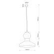 ANTIGO 5243 TIGALI 3 lampa zwieszana