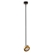 SIGMA 41643 BAR 1 M lampa wisząca czarny/złoty 82 cm