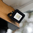 Polux 302366 Naświetlacz LED SMD 10W 6500K 120° IP65 czarny