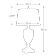 ELSTEAD DENNISON QZ/DENNISON PB Table Lamp