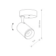 NOWODVORSKI IRIS LED 8993 lampa wewnętrzna punktowa natynkowa
