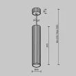 MAYTONI P106PL-01-GU10-BS Calipso lampa wisząca