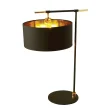 ELSTEAD BALANCE-TL-BKPB Lampa stołowa Balance - 1 źródło światła - Czarna z polerowanym mosiądzem