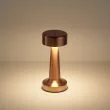 Step into Design ST-8127T/A COPPER Lampa stołowa TAVOLO A LED dotykowa miedziana 21 cm