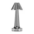 Step into design ST-8127T/B SILVER Lampa stołowa TAVOLO B LED dotykowa srebrna 22 cm