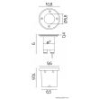 SU-MA Leda ST 5024 Lampa najazdowa LED