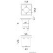 SU-MA Leda ST 5024 B Lampa najazdowa LED
