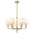 WYPRZEDAŻ COSMOLIGHT Lampa wisząca SUTTON P06692BR-WH