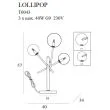 Maxlight Lollipop Black T0043 Lampa Biurkowa Czarna