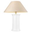 COSMOLIGHT T01869BR-WH Lampa stołowa MONROE