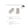 ZUMALINE TLS006-WH TORE LAMPA SUFITOWA BIAŁA/WHITE