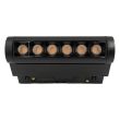 YASKR Lampa Liniowa Punktowa Obrotowa Rotater 6W Magnet Line LED czarny TLV-11-06