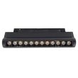 YASKR Lampa Liniowa Punktowa Obrotowa Rotater 12W Magnet Line LED czarny TLV-11-12