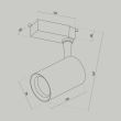 MAYTONI TR003-1-10W4K-S-B Vuoro Track Lighting czarny