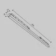 MAYTONI TR030-4-30WTW-DD-B Basis Track Lighting czarny