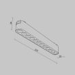 MAYTONI TR082-1-12W3K-M-B Points Track Lighting czarny