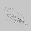 MAYTONI TR082-1-6W3K-M-B Points Track Lighting czarny