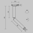MAYTONI TR142-1-6W3K-BS Focus Dual oświetlenie szynowe
