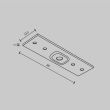 MAYTONI TRA034C-21W Accessories for tracks Exility Straight connector biały