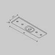 MAYTONI TRA034C-21W Accessories for tracks Exility Straight connector biały
