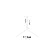 ANTIGO 5221 TRIKAL Z lampa zwieszana 134 cm 3000K