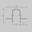 MAYTONI TRX034-421.12W Busbar trunkings Exility Recessed track biały