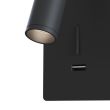 MAYTONI C041WL-L3B3K Mirax lampa ścienna czarny