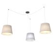 EMIBIG 1425/3 ASCOT 3 MIX lampa wisząca
