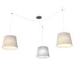 EMIBIG 1425/3 ASCOT 3 MIX lampa wisząca