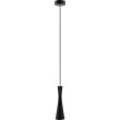 HELLUX 8510119 Lampa wisząca czarna Vegas 1 pł