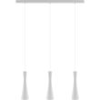 HELLUX 8510309 Lampa wisząca biała Vegas 3 pł