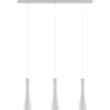 HELLUX 8510309 Lampa wisząca biała Vegas 3 pł
