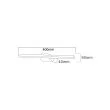 ZUMALINE W89551-40BK ARVI KINKIET CZARNY/BLACK