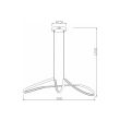 REALITY 343501-30 Weva lampa wisząca LED