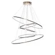 AZZARDO AZ3138 WHEEL XXL GOLD lampa wisząca złoty