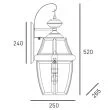 COSMOLIGHT Kinkiet WHITLEY W02071AU