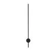 WYPRZEDAŻ YASKR Kinkiet Chloe 1xLED czarny IP44 WL0107-BK