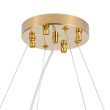 Step into design XC107 gold Lampa wisząca MODULAR złota 95 cm