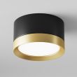 MAYTONI C086CL-GX53-SRD-BG Hoop lampa sufitowa czarny,złoty