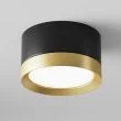 MAYTONI C086CL-GX53-SRD-BG Hoop lampa sufitowa czarny,złoty