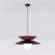 EMIBIG 1639/2 NAGOYA 1 BLACK/BU LAMPA WISZĄCA