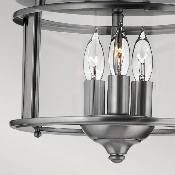 ELSTEAD GENTRY HK/GENTRY/F PW Flush Mount