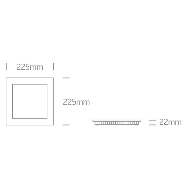 ONE LIGHT 50122FA/W/W Maragkas biały downlight LED IP40 3000K 22W 550mA