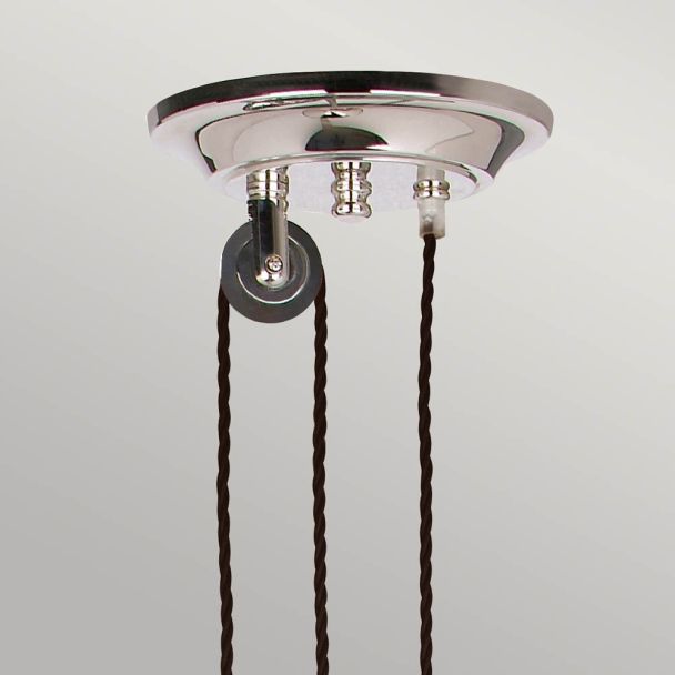 ELSTEAD PROVENCE PV/P PN 1Lt Rise & Fall Pendant