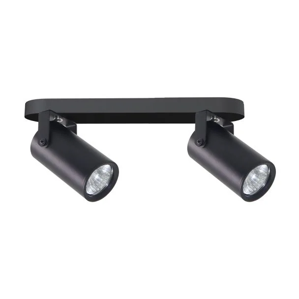 CANDELLUX 92-28129 Gary lampa sufitowa listwa czarny 2x15W GU10 klosz czarny