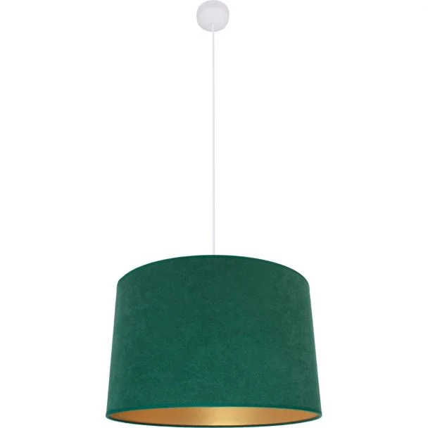 HELLUX 8552253 Lampa wisząca CLASSIC fi 40 butelkowa zieleń
