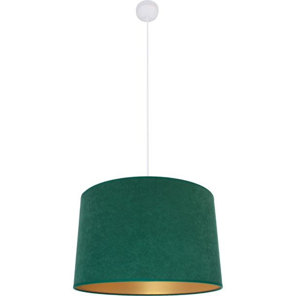HELLUX 8552153 Lampa wisząca CLASSIC fi 30 butelkowa zieleń