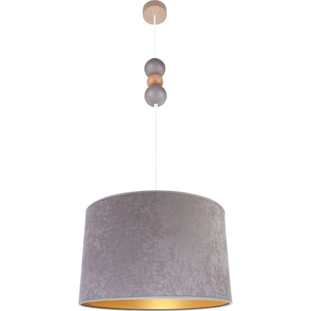 HELLUX 8553212 Lampa wisząca Bolla fi40 szara